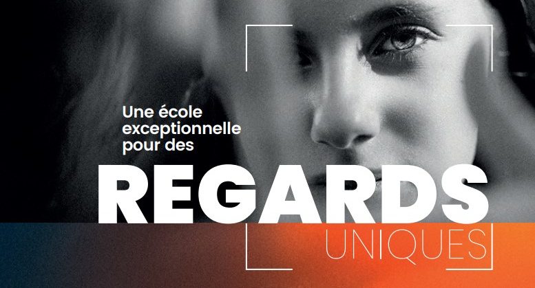 Brochure ETPA 2025 petite fille noir et blanc mains photo