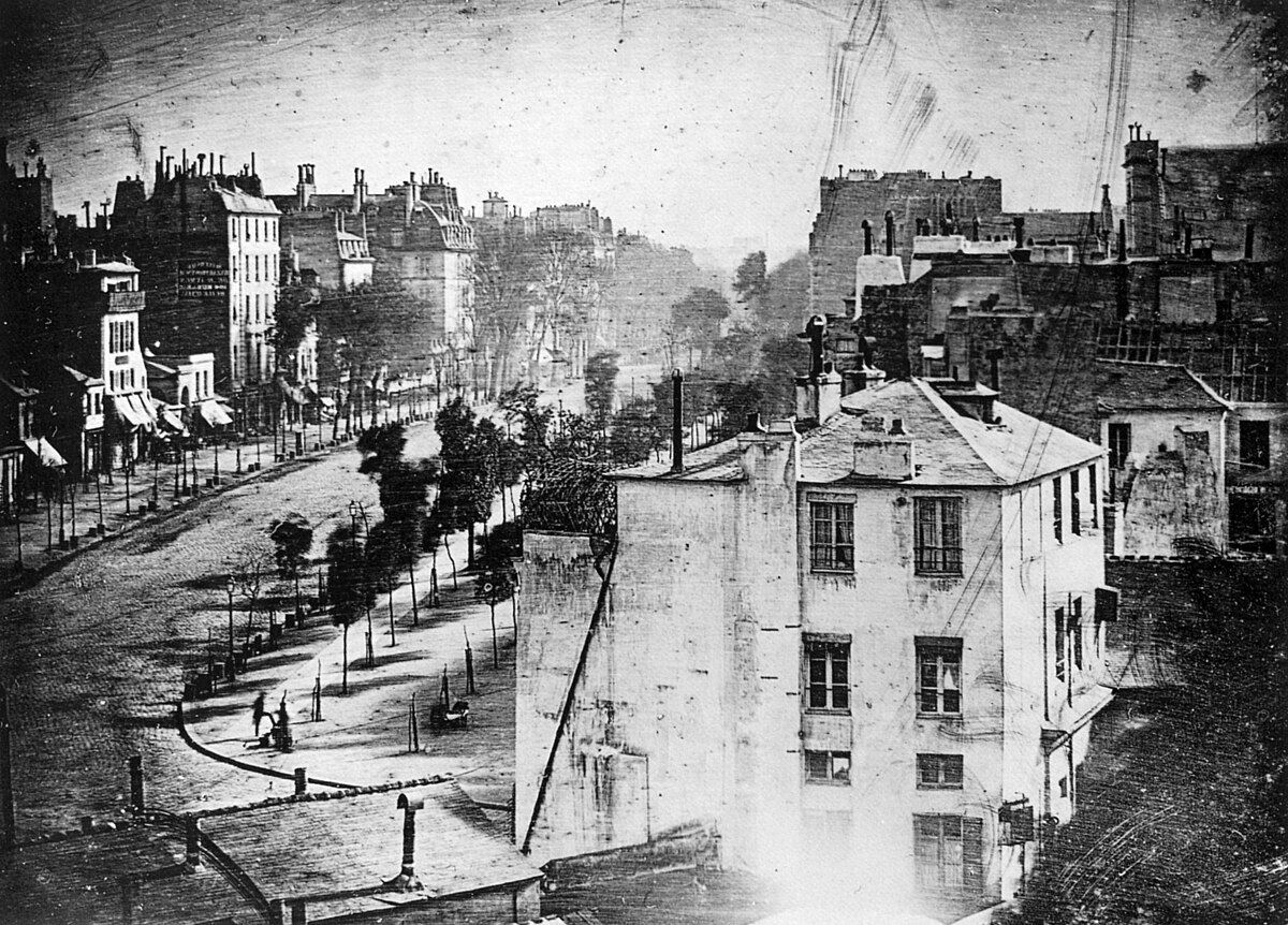 boulevard du temple par louis par daguerre