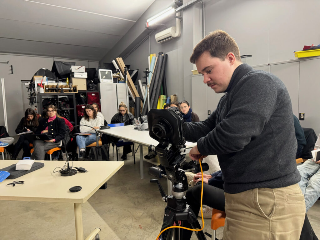 Robin Garandel de retour à l&rsquo;ETPA pour un workshop