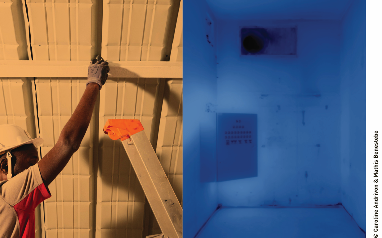 La vibration des strates par Caroline Andrivon et Mathis Benestebe