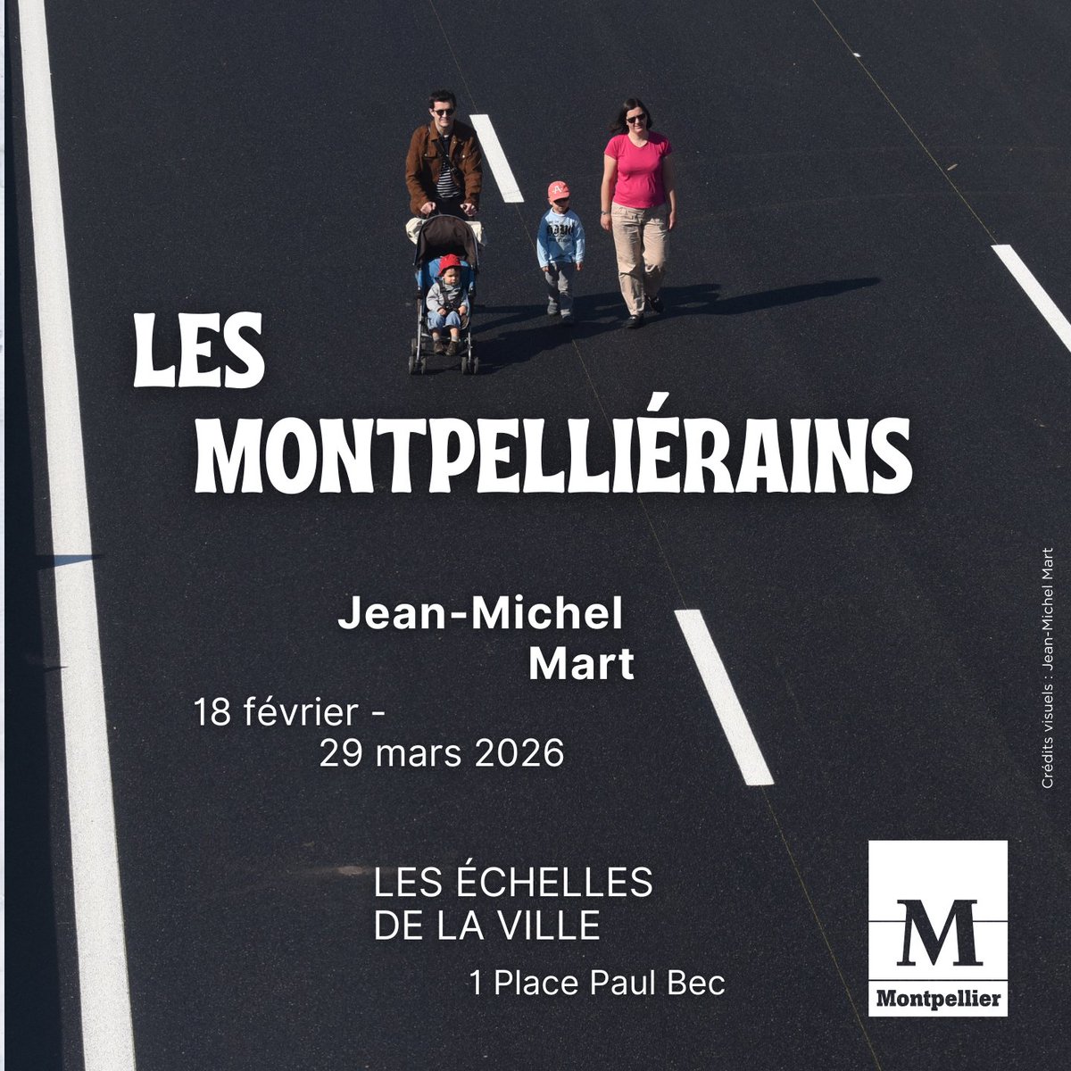 Jean-Michel Mart célèbre les Montpelliérains aux Échelles de la Ville
