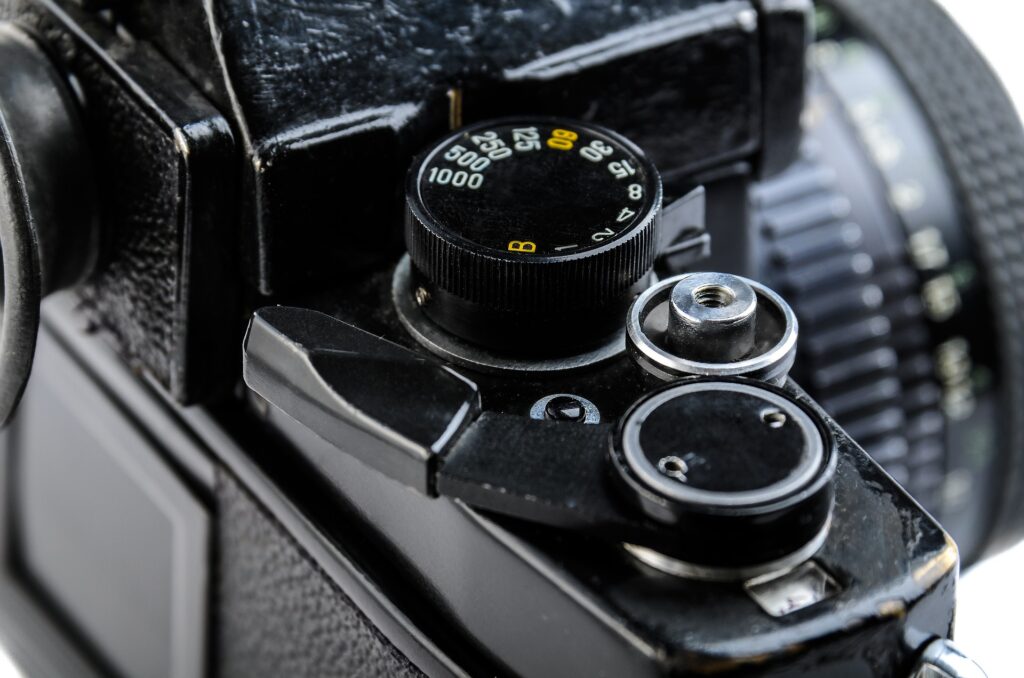 zoom sur un appareil photo